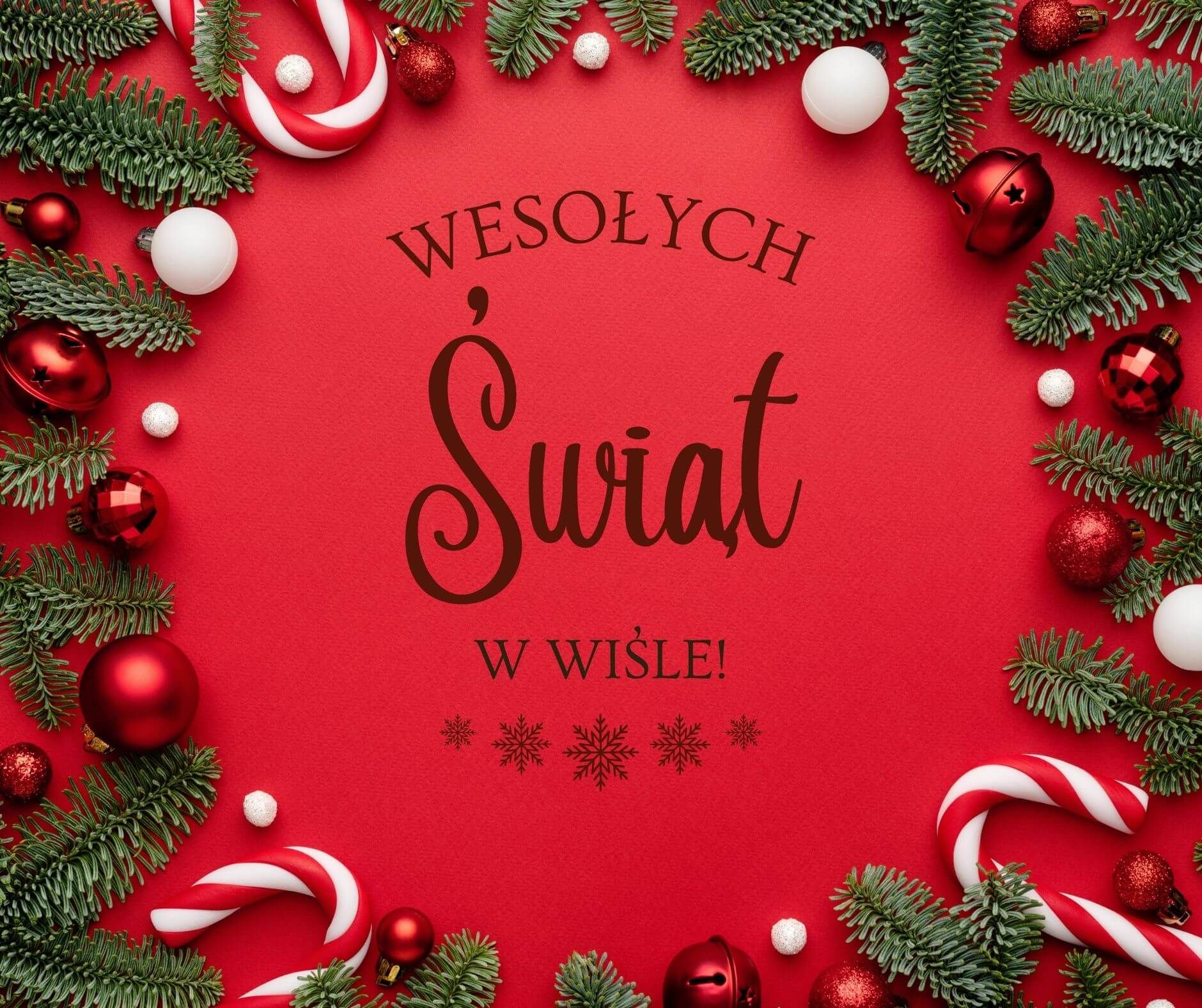Świąteczny klimat Bożego Narodzenia w Wiśle